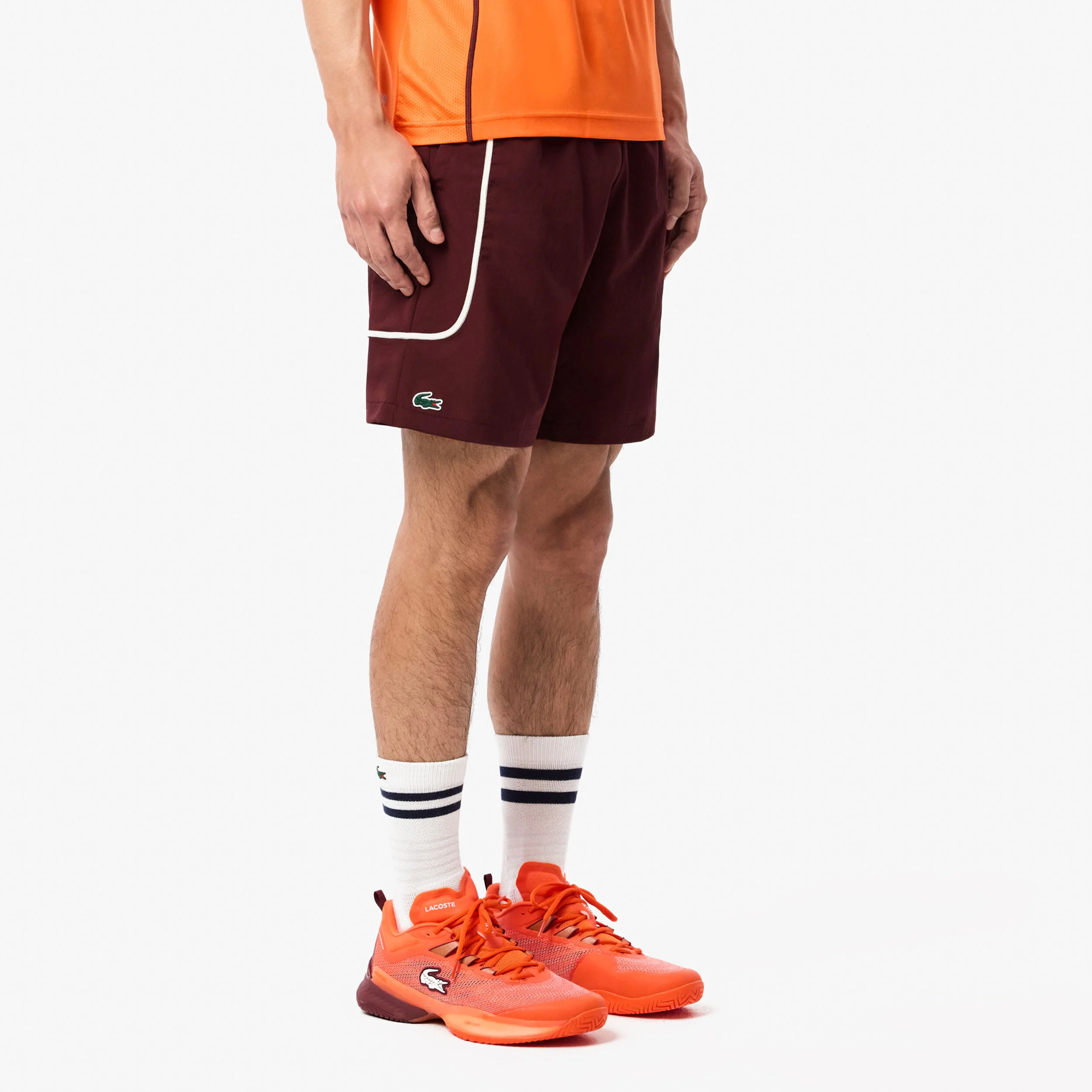 Lacoste Shorts Hommes - Rouge Vin