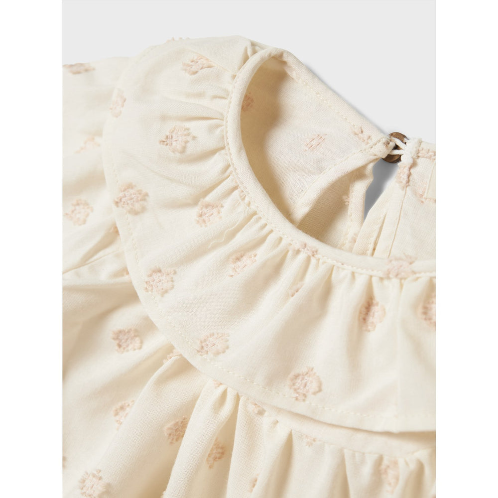 Køb Lil'Atelier Pastel Parchment Nmfnethe Ls Loose Skjorte Lil