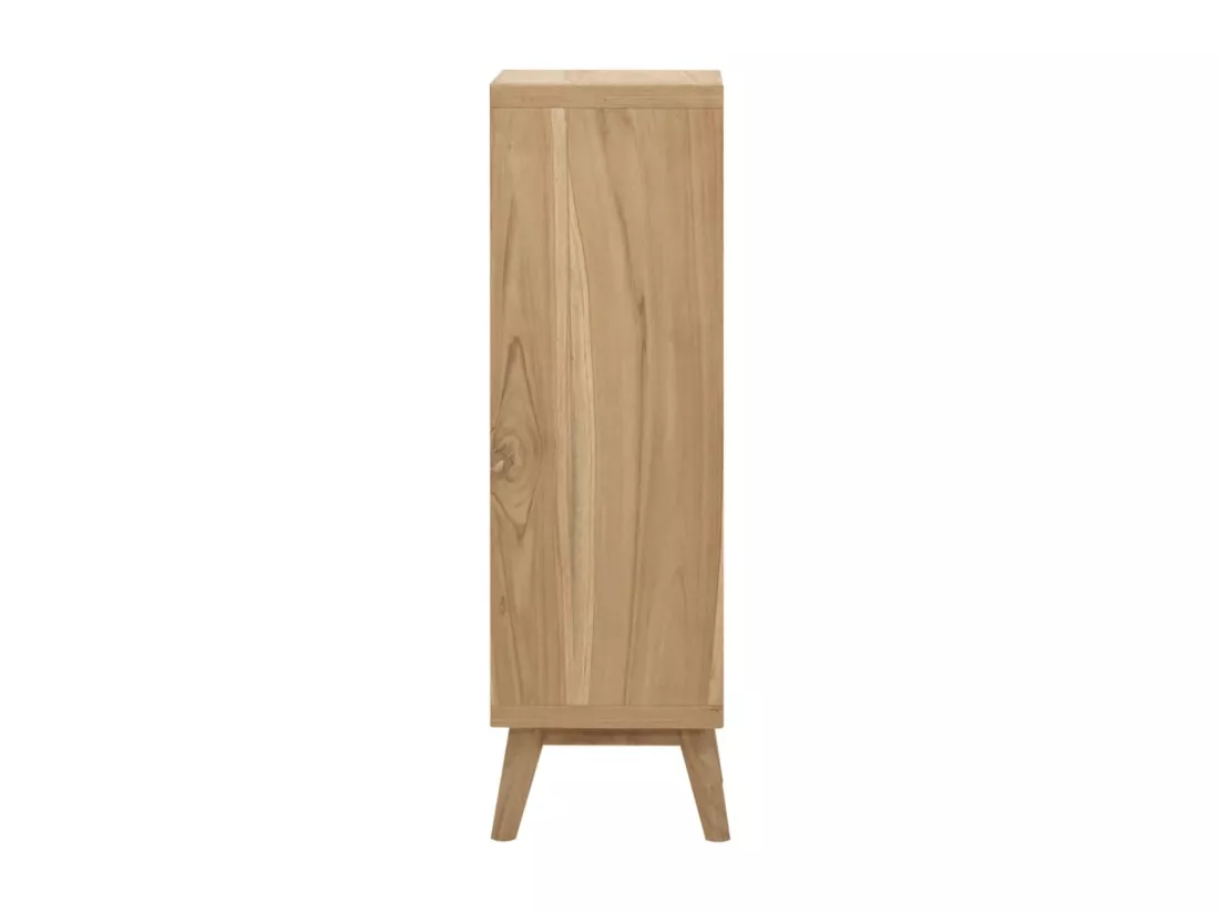 Commode 40x30x100 cm Bois massif de teck