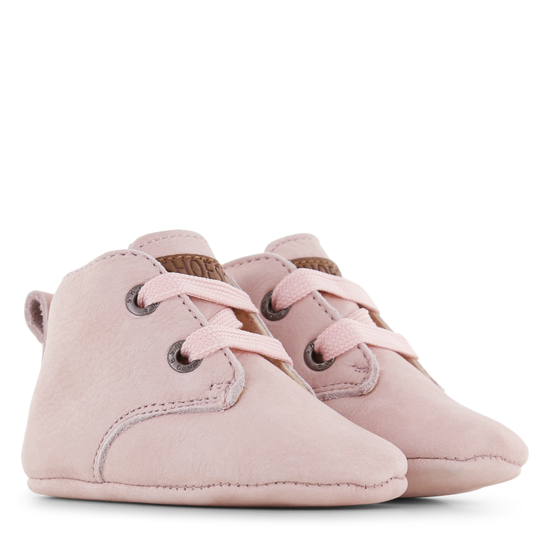 Shoesme Newborn rosa Lederpantoffel