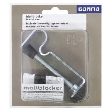 GAMMA mailblocker metaal