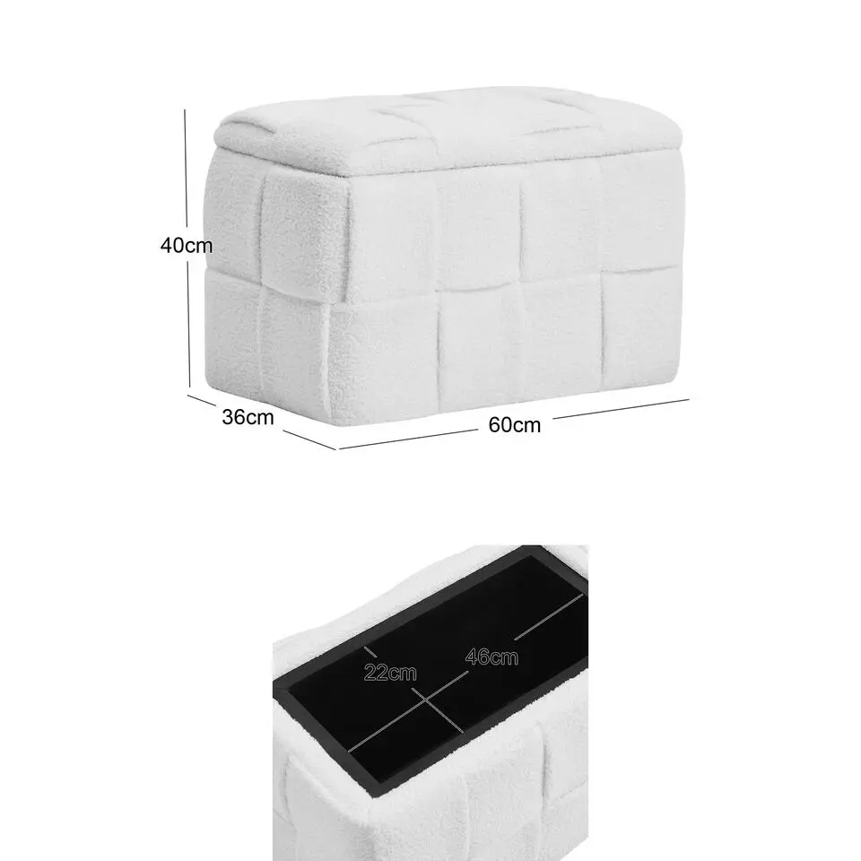 Scandinavische Designbank met Opbergruimte