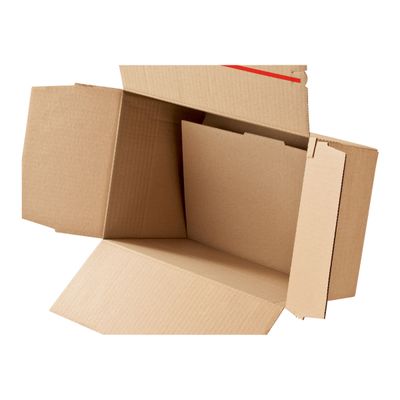 Boîtes d'expédition CP 141 - 44.5 cm x 31.5 cm x 18-30 cm - A4 - brun - Colompac
