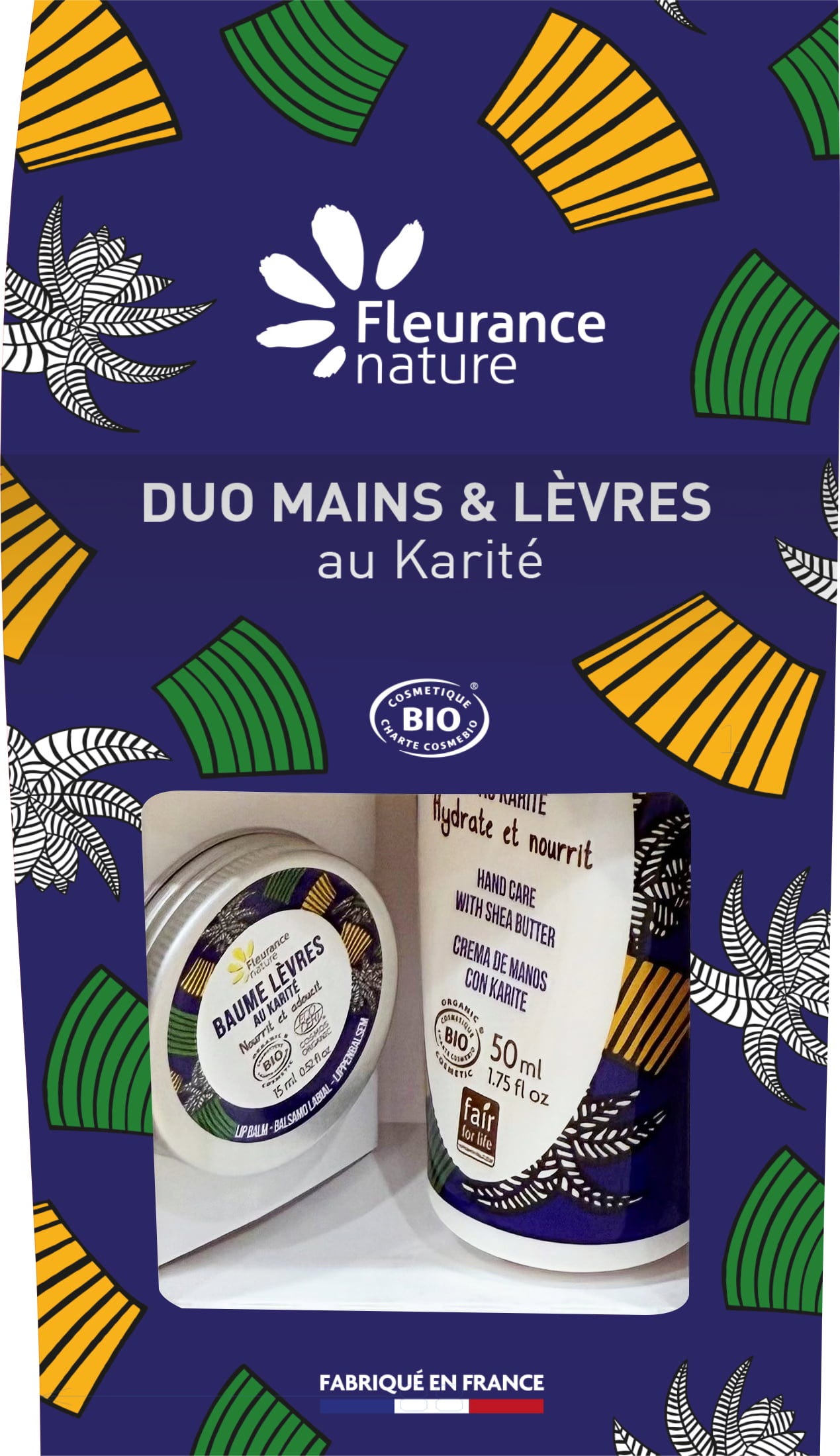 Fleurance nature  Sheabutter Lips & Hand Care Gift Set