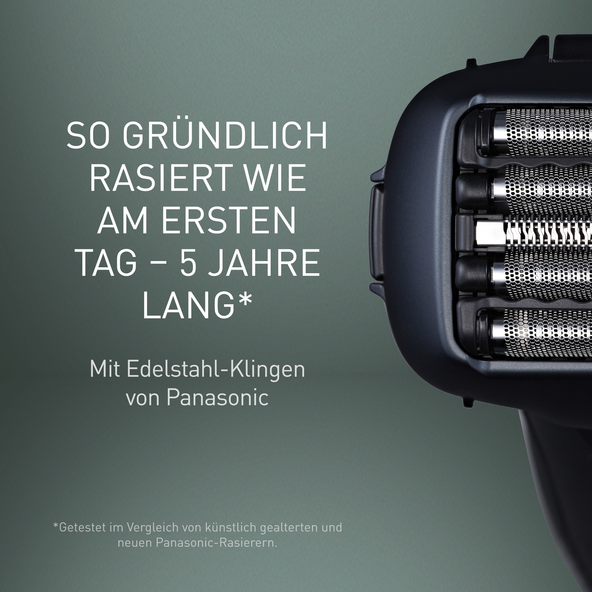 Panasonic Elektrorasierer »ES-LV97-K803, Nass/Trocken-Rasierer« Clean&Charge-Station ausklappbarer Langhaarschneider Linearmotor, inkl. Reinigungs-& Ladestation