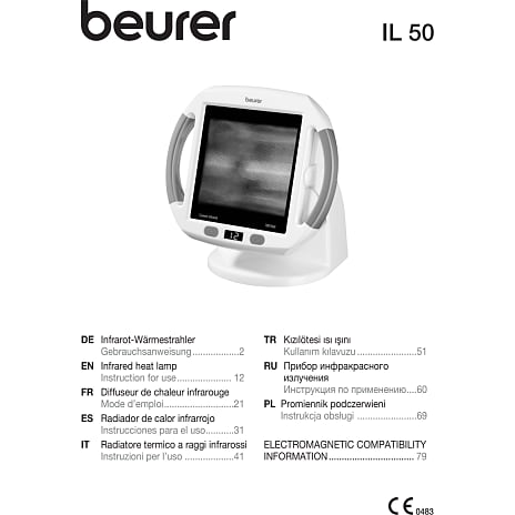 Beurer IL 50 Infrarød Hvid