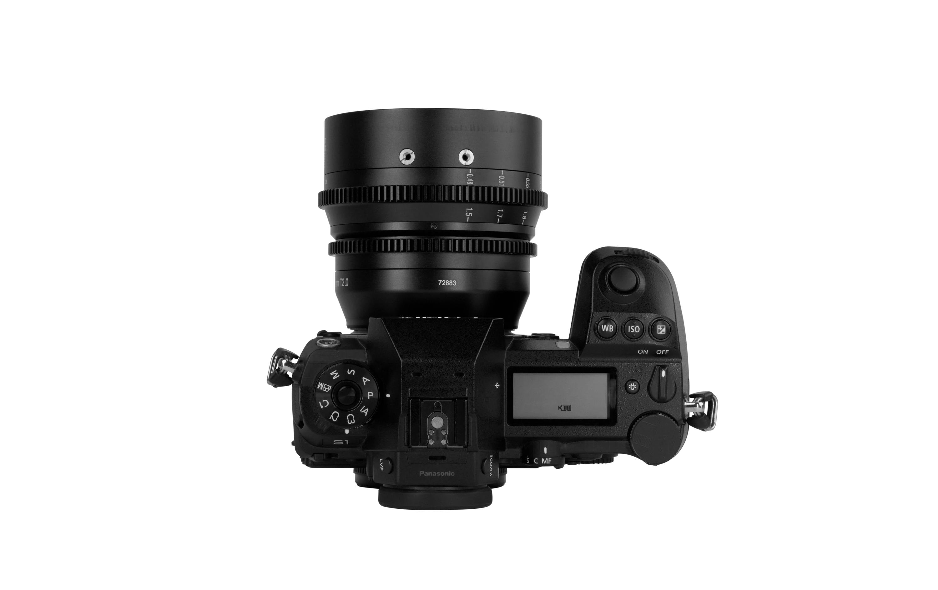 Festbrennweite 50mm T2.0 – L-Mount<br>Vollformat Filmobjektiv für spiegellose Kameras