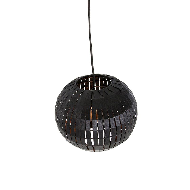 Moderne hanglamp zwart 30 cm - Zoë