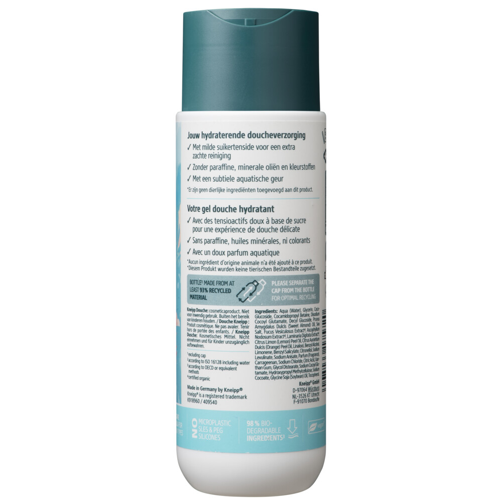 Kneipp Clean Beauty Douchegel Algen Zeezout200 ml
