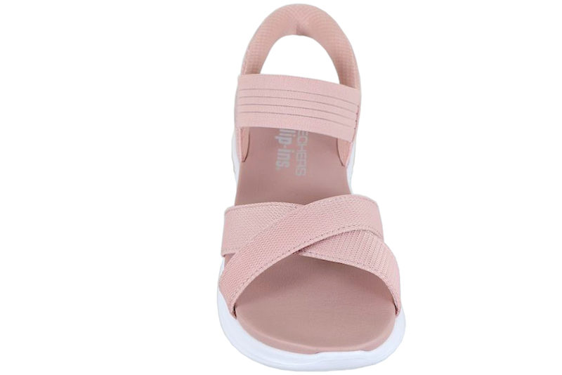 SKECHERS ULTRA FLEX NEVER BETTER BLUSH SANDAL SLIP-INS