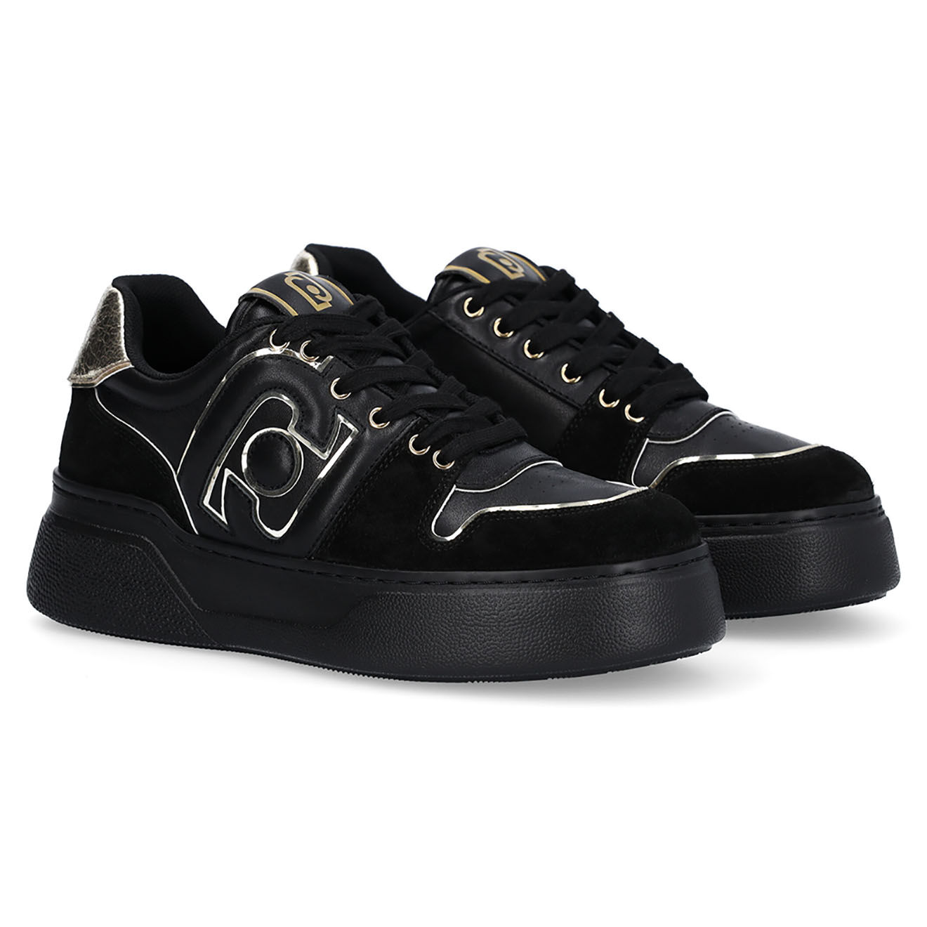 Liu-Jo Sneakers en Cuir Tami noires