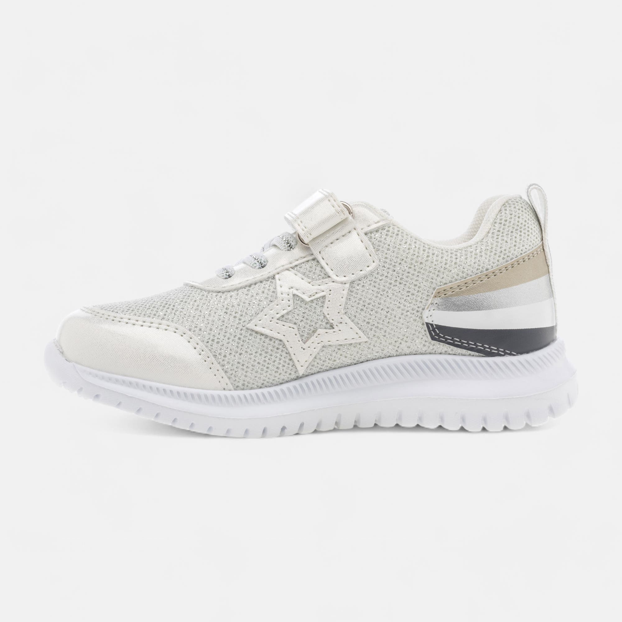 Sneakers Fille argent