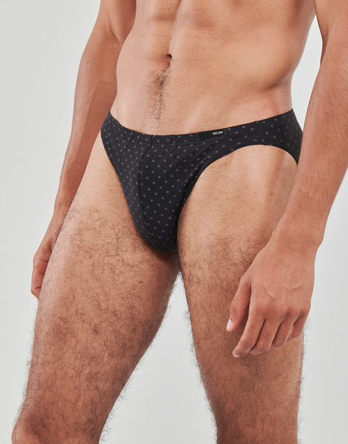 Hom - MAX Comfort Micro Briefs - Noir / Blanc