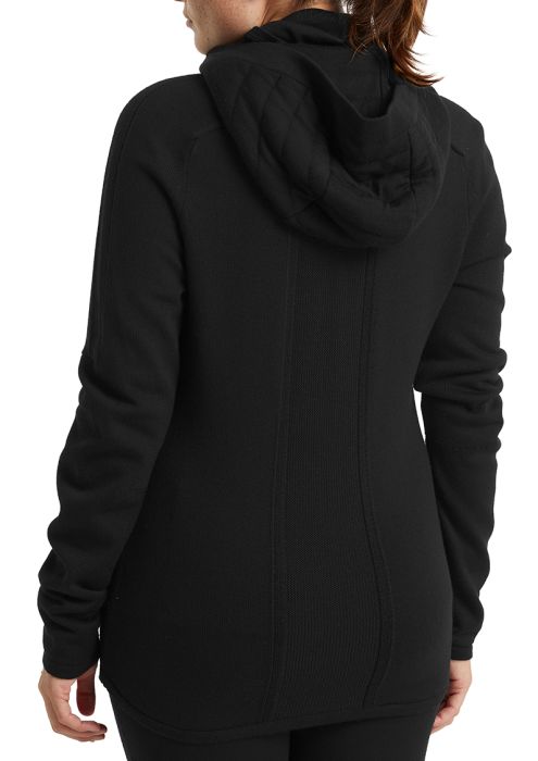 ZoneKnit LS Zip Hoodie Women uldtrøje