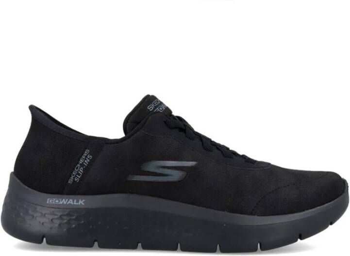 Skechers Slip-ins Go Walk Flex Hands Up Heren Instappers Zwart