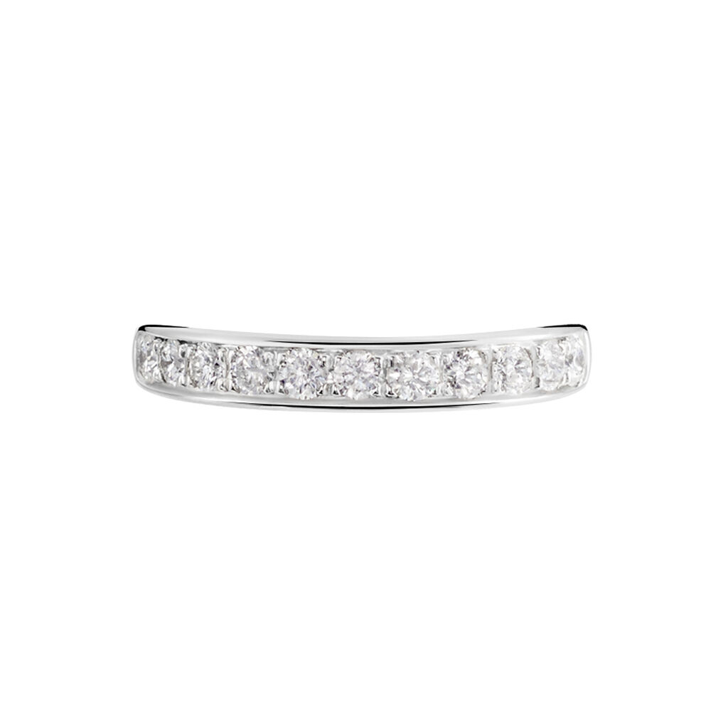 Demi Alliance Juliette Platine Blanc Diamant