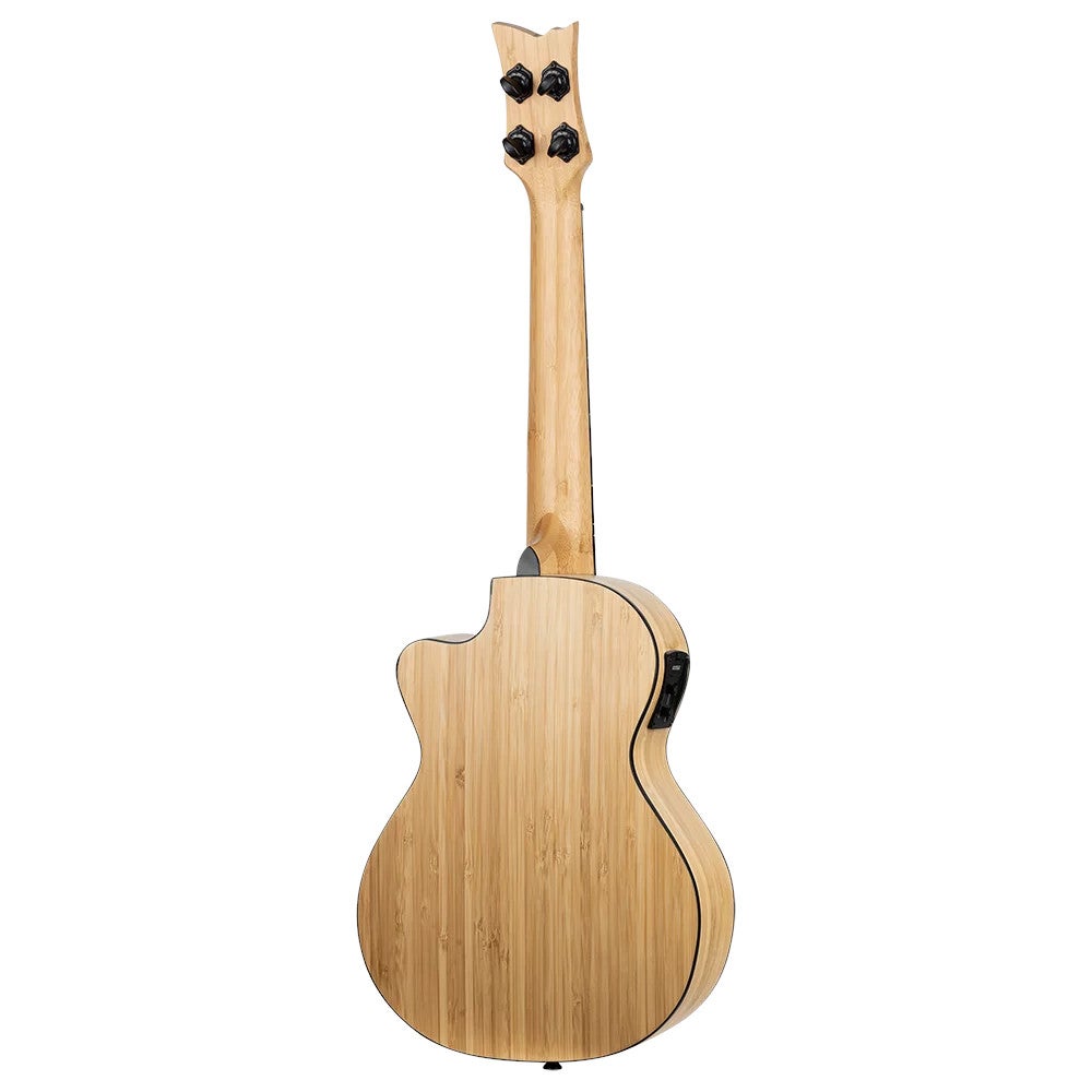 Ortega RUNAB-TE Bamboo Series Tenor Size Ukulele Natural E/A tenor ukelele met gigbag