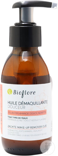 Bioflore Huile Démaquillante Douceur Bio Nettoie Illumine Tous Types De Peau 115ml