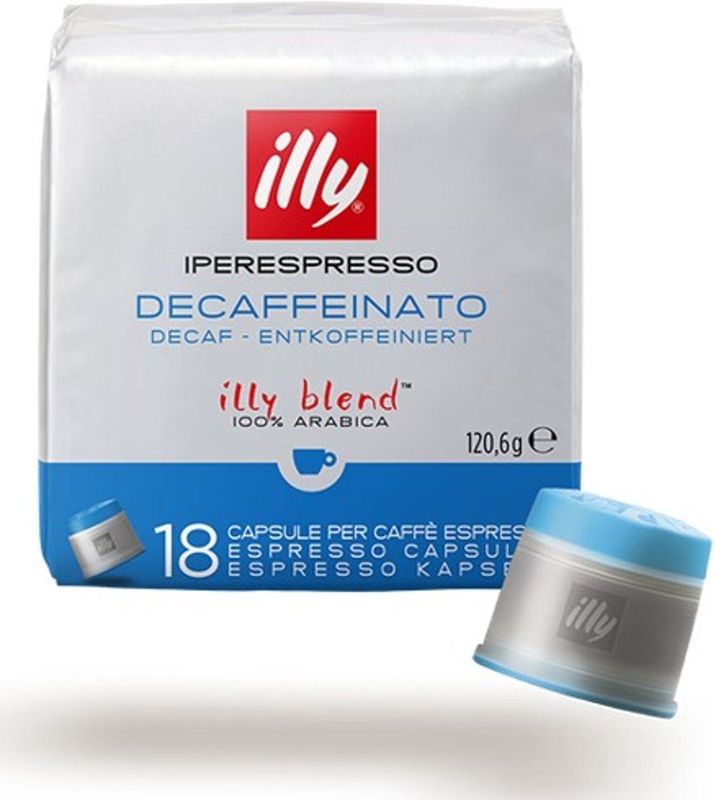 illy Iperespresso Cafeinevrij 18 capsules