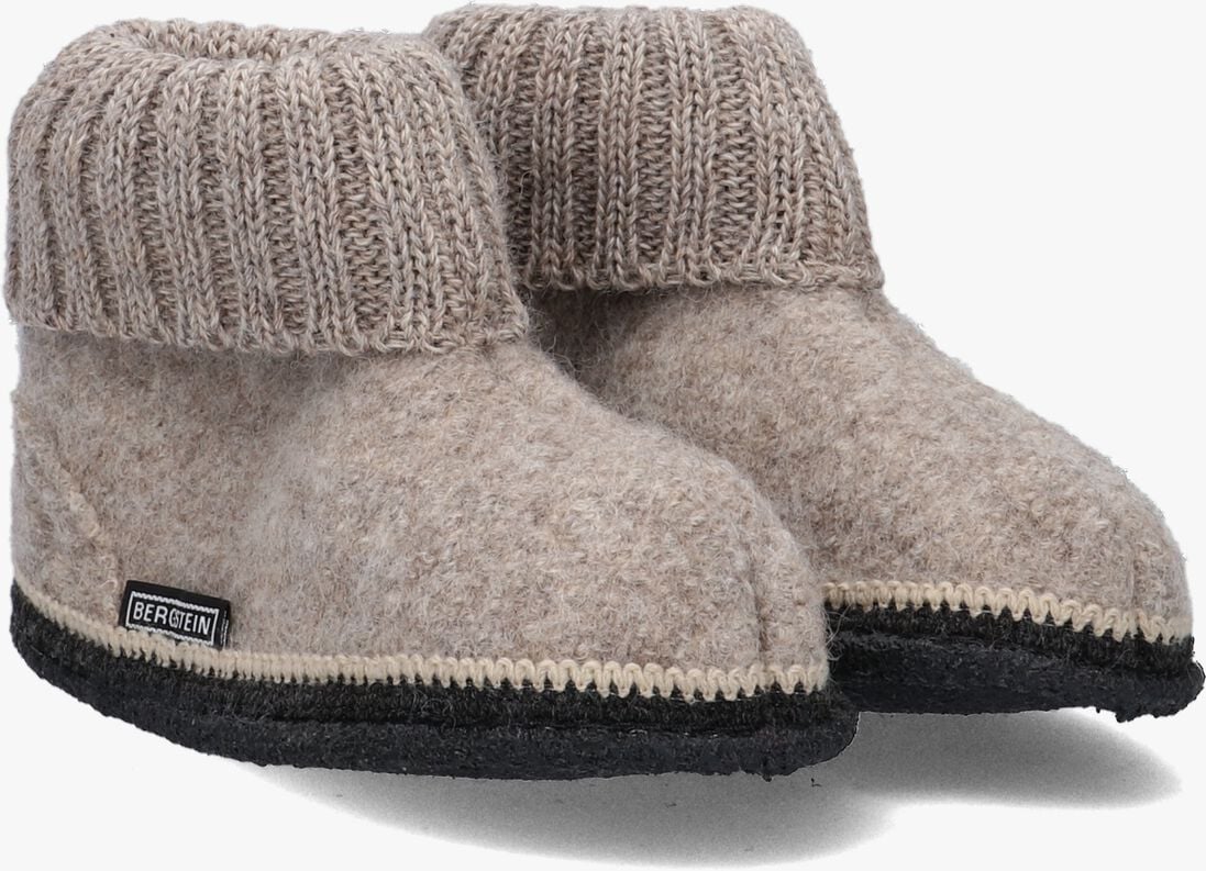 BERGSTEIN beige bergstein pantoffels cozy