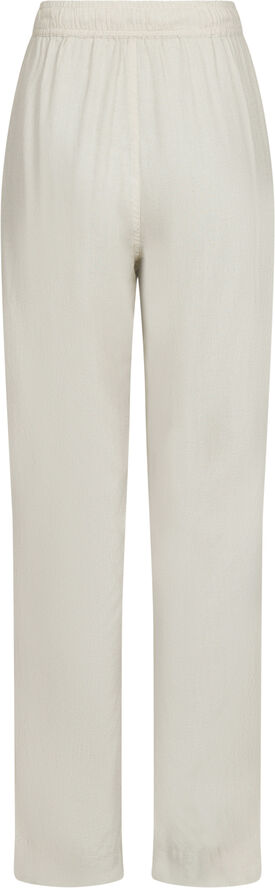 Neo Noir Sonar Drapy Linen Pants Natural