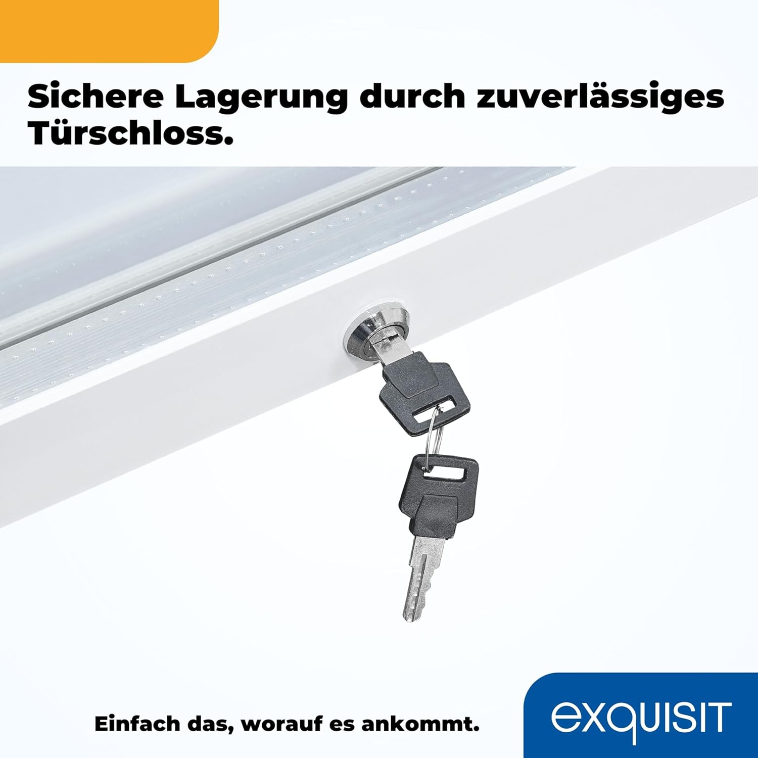 Exquisit Glastürkühlschrank GKS240-GT-160C weiss | Nutzinhalt: 237 L | Türschloss | 6 Gitterablagen | Umluftventilator | Standgerät