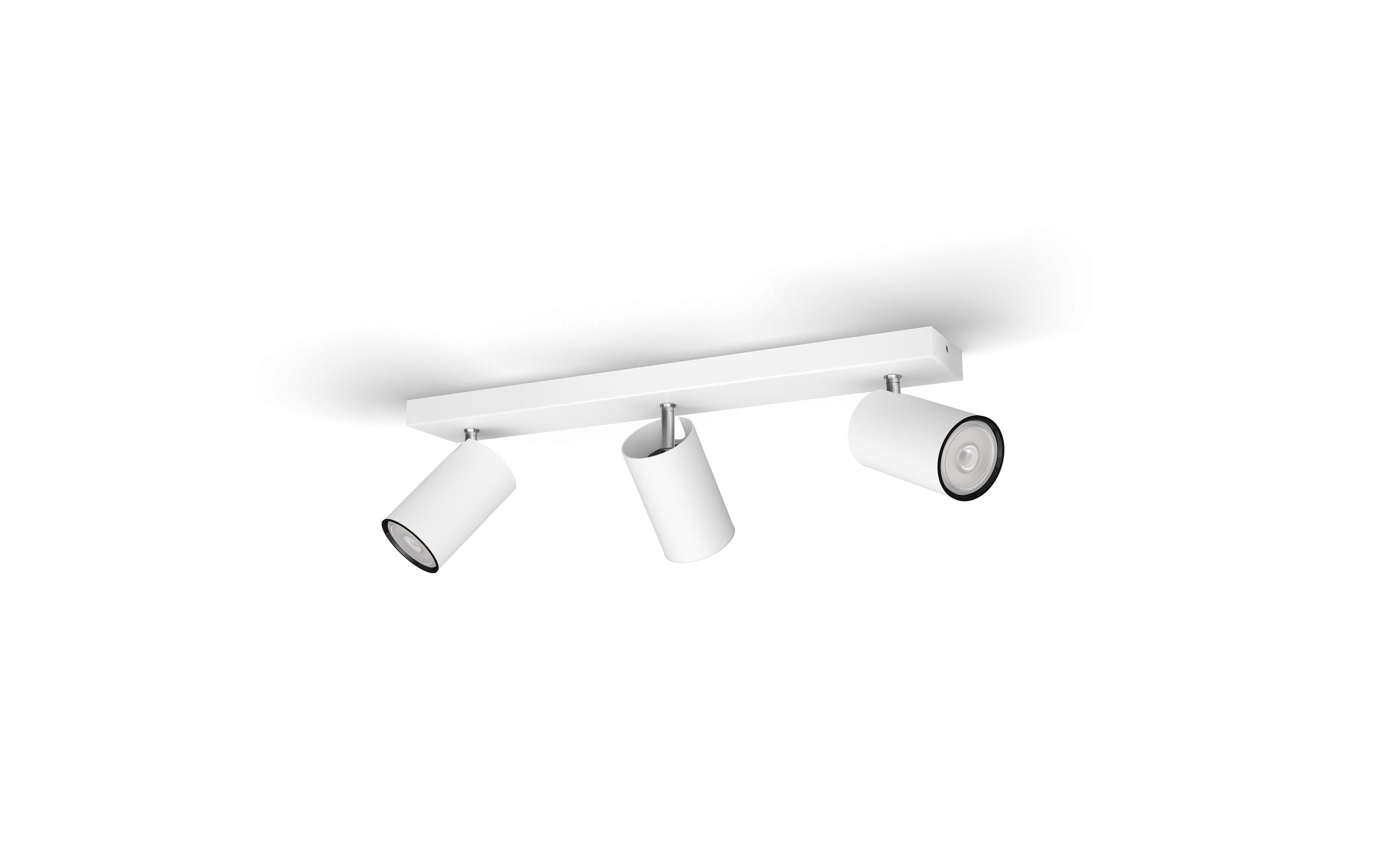 Aufbauspot MyLiving Kosipo, 3 x 5.5W, GU10, WeissAufbauleuchte mit beweglichem Leuchtenkopf