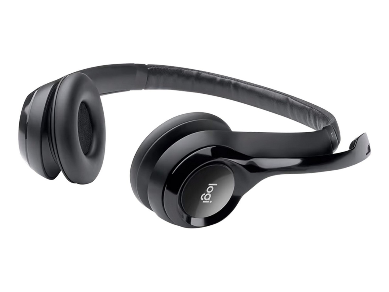 Logitech - H390 USB Headset black