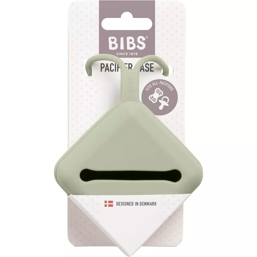 BIBS® Schnullerbox Silikon sage