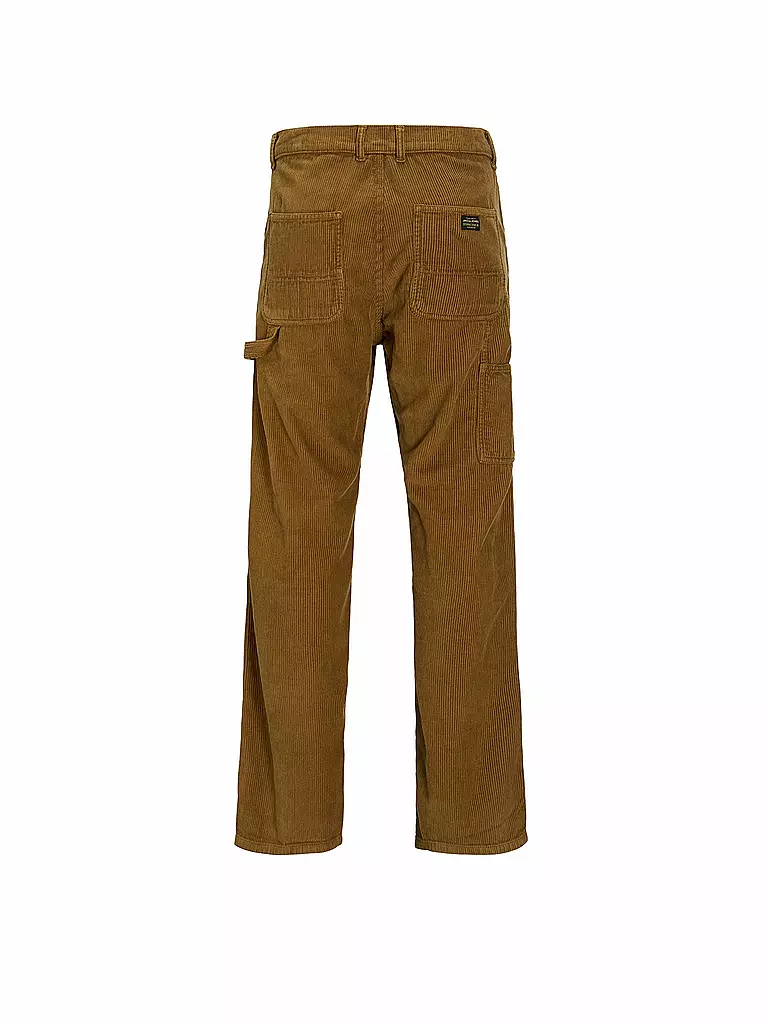 JACK & JONES Cordhose Flared Fit JJSTEDDIE braun