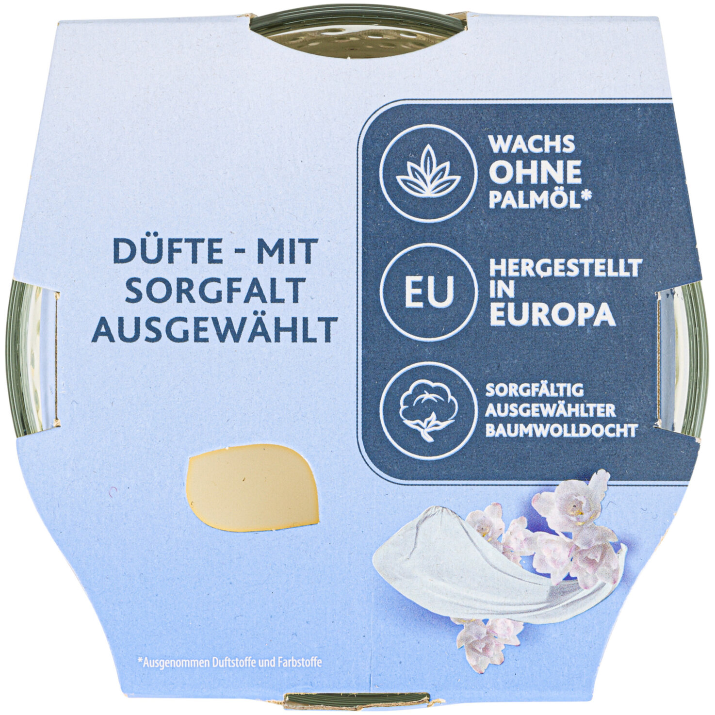 Glade Langanhaltende Duftkerze Clean Linen