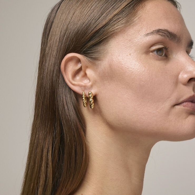 ENAMEL Copenhagen Hoops, Ball Large 925s/gp
