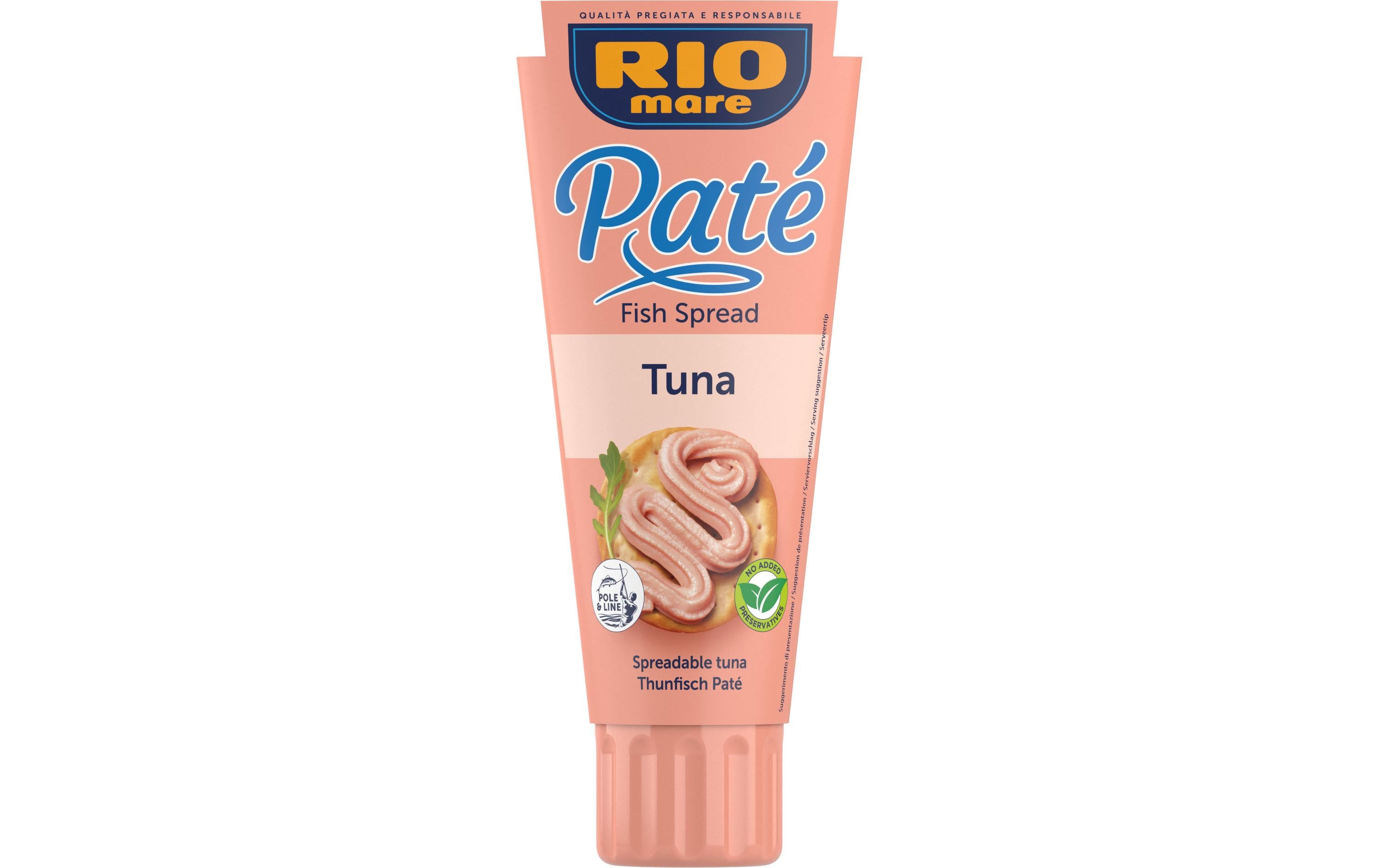 Tube Paté Thunfisch 100 gBrotaufstrich mit Thunfischaroma