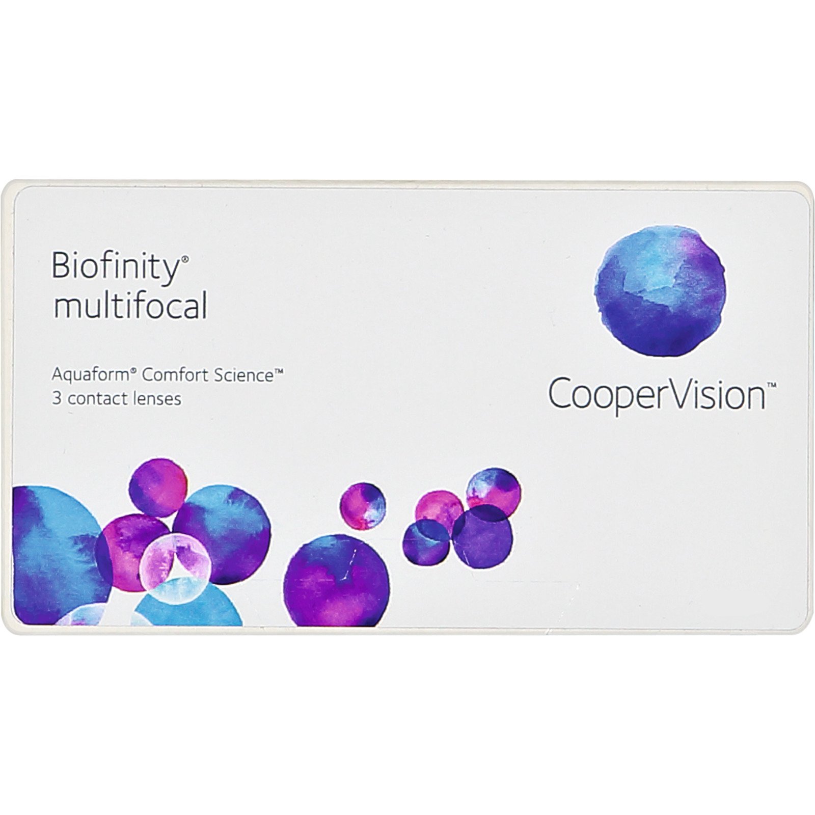 Biofinity Multifocal 3 Monats-Kontaktlinsen neutrales Auge, 1.00, 5.50
