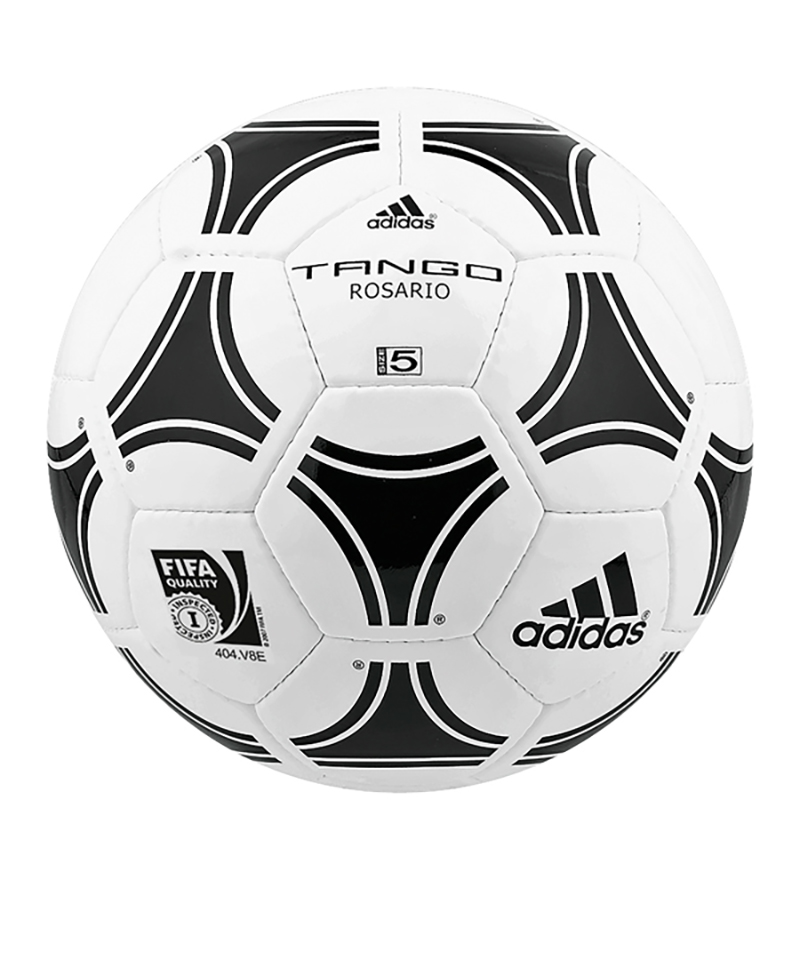adidas Tango Rosario Trainingsball Weiss Schwarz