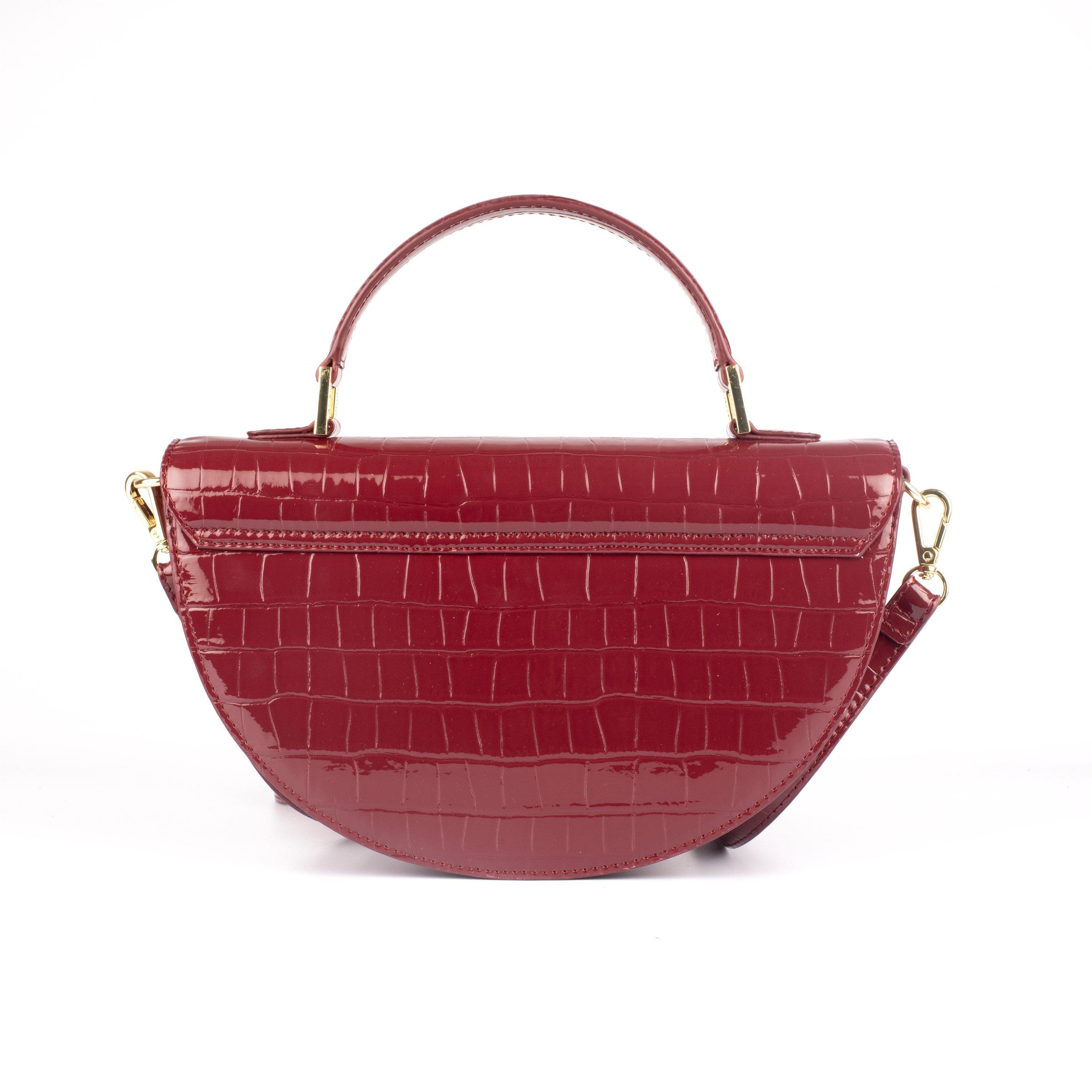 Biba Patent Croc Crossbody Bag