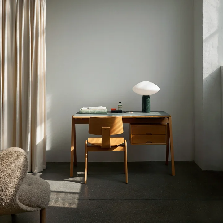 &Tradition - Daystak RD3 Schreibtisch, Buche / Fenix Verde Comodoro (0750)