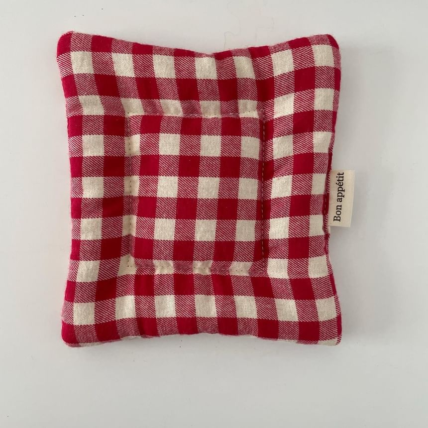 Epoch - Plaid stoffen onderzetter (verschillende ontwerpen)