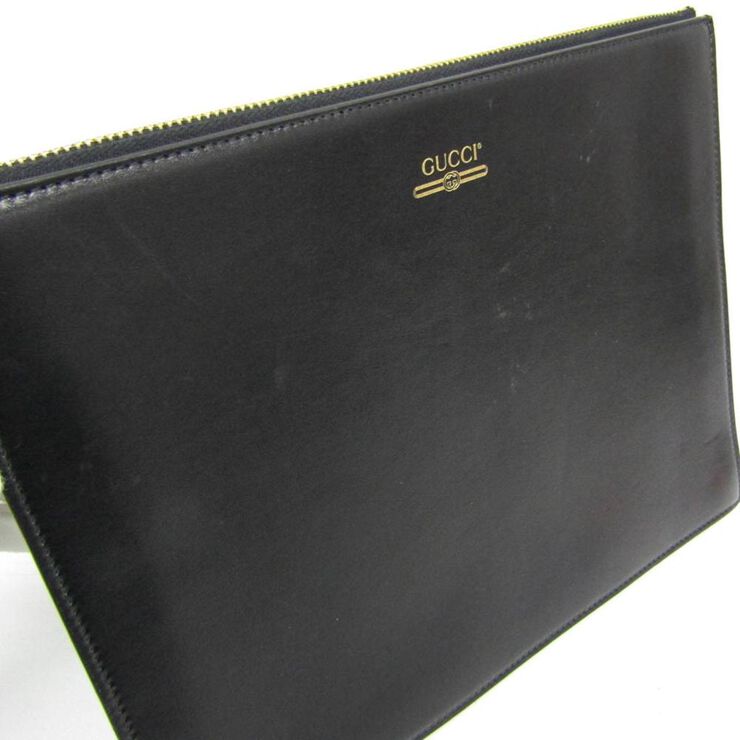 Gucci Vintage Gucci Clutch Black