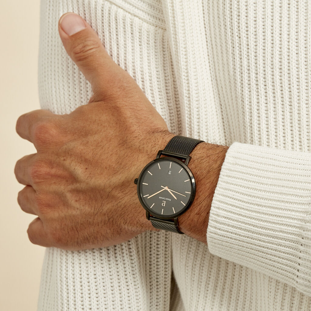 Montre Pierre Lannier Collection Echo Noir