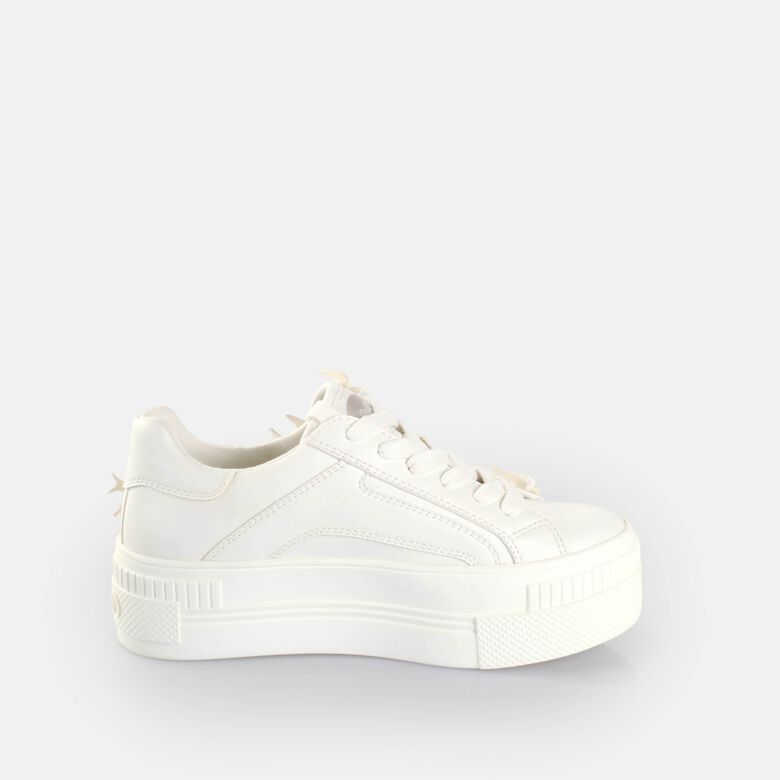 Paired Dove Baskets basses véganes, blanc