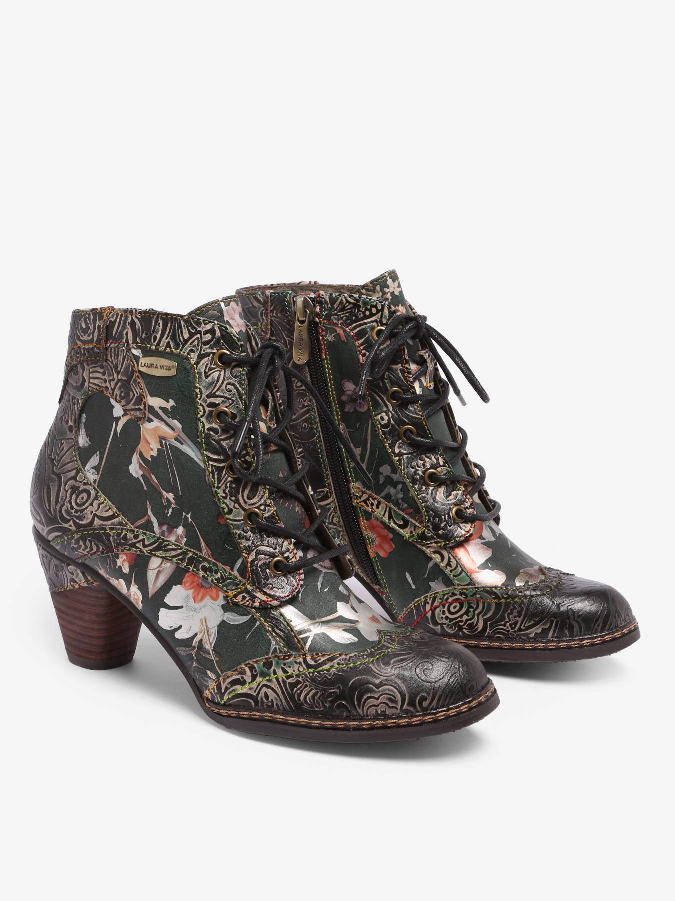 Bottines  talon Alcizeeo en cuir LAURA VITA