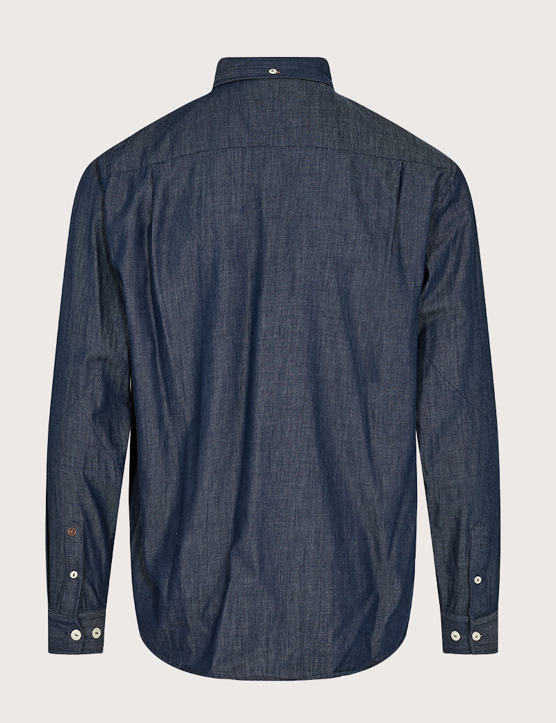 MOS MOSH CHEMISE EN JEAN HOMME MANCHES LONGUES THEO