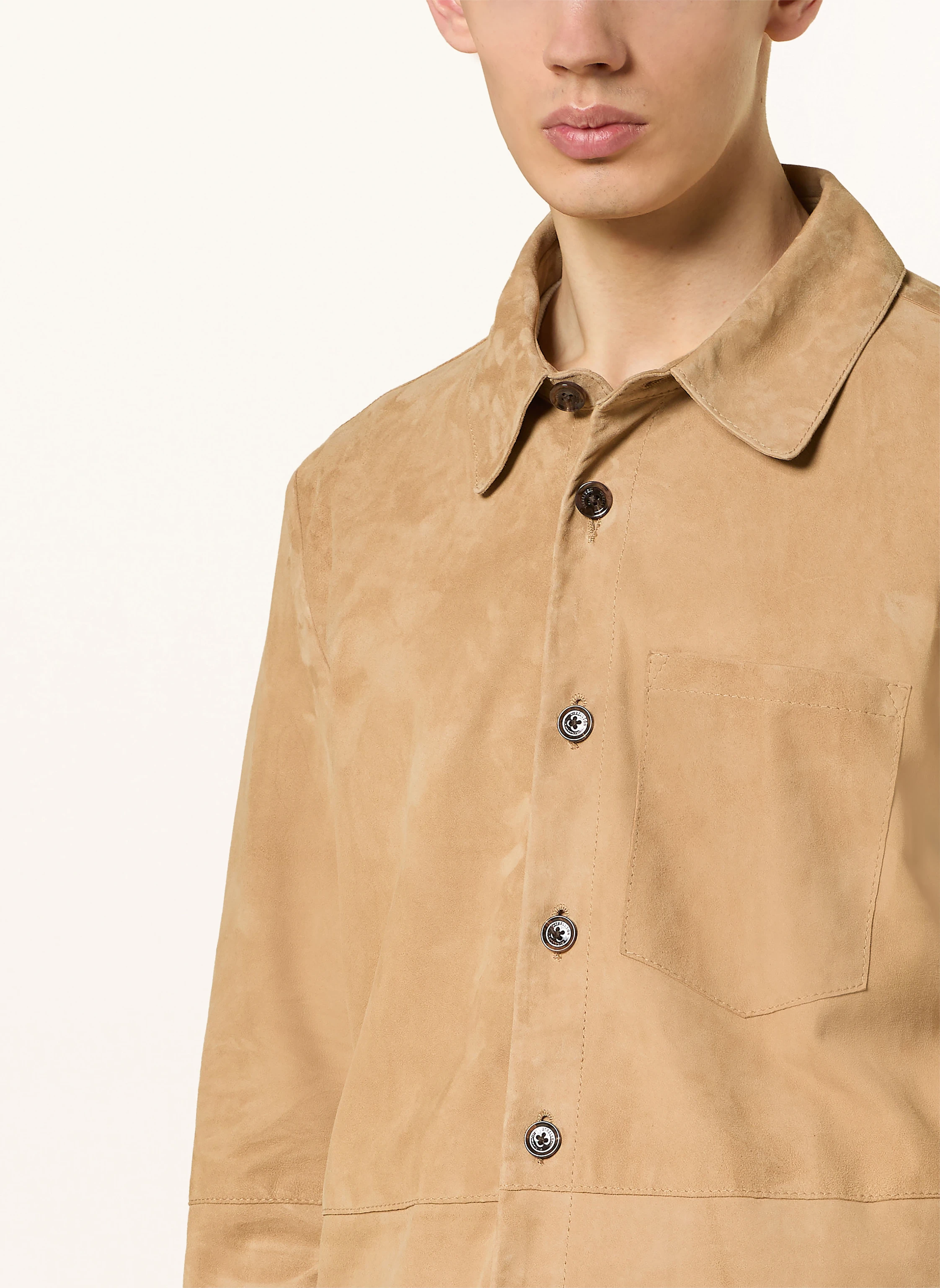 STRELLSON Overjacket CHADRON aus Leder