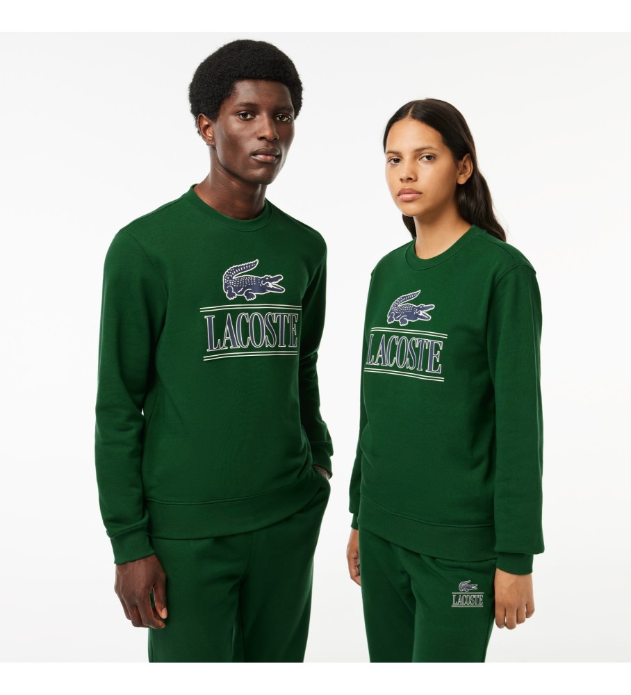 Moletom casual unissex Lacoste verde