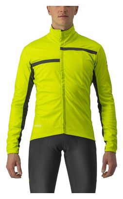 Veste Castelli Transition 2 Jaune Fluo/Noir
