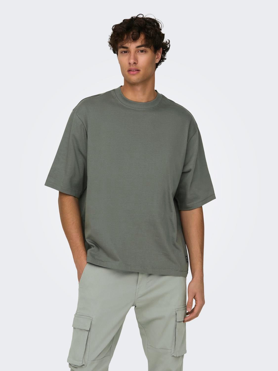 ONSMILLENIUM T-shirt Castor Gray