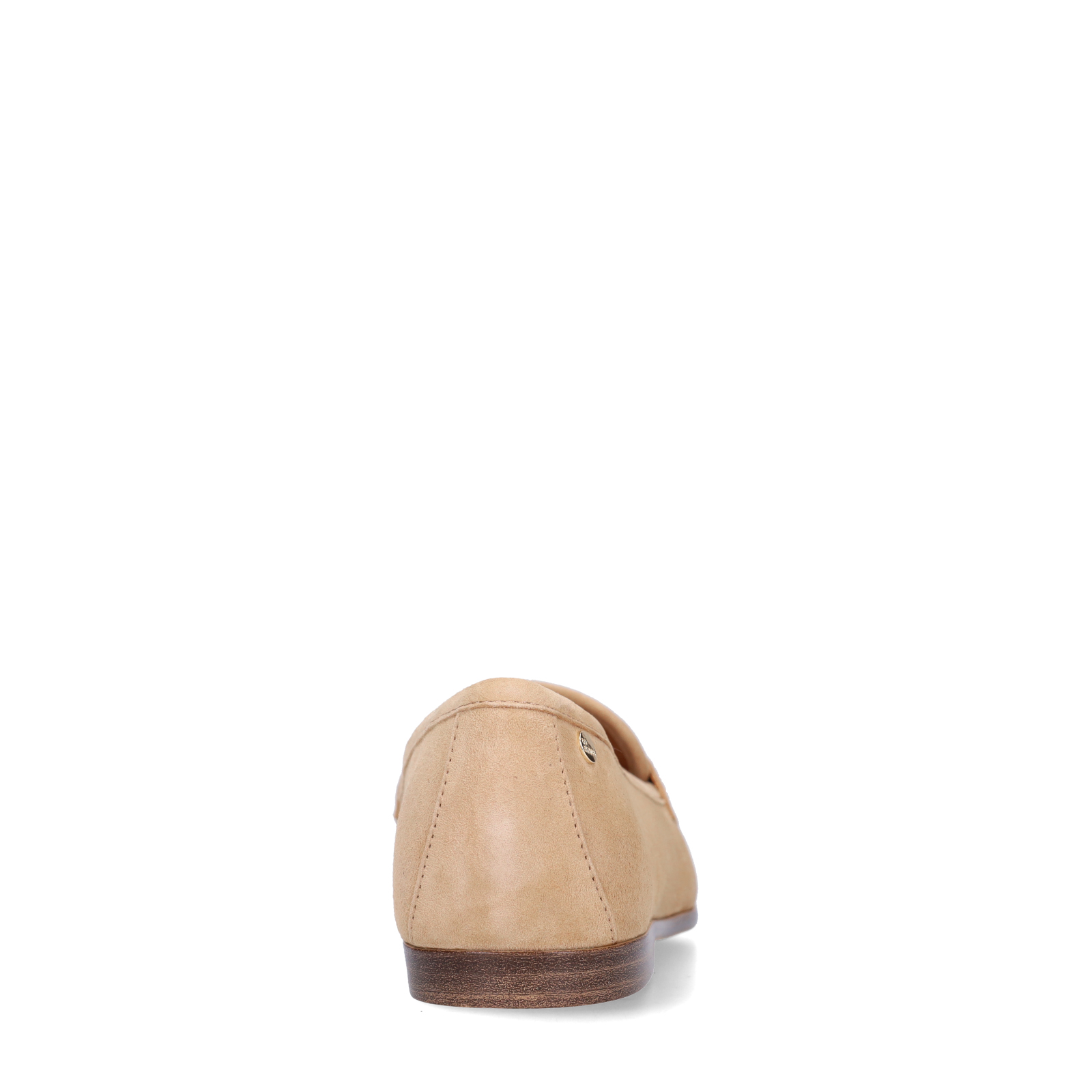 Beige suède loafers