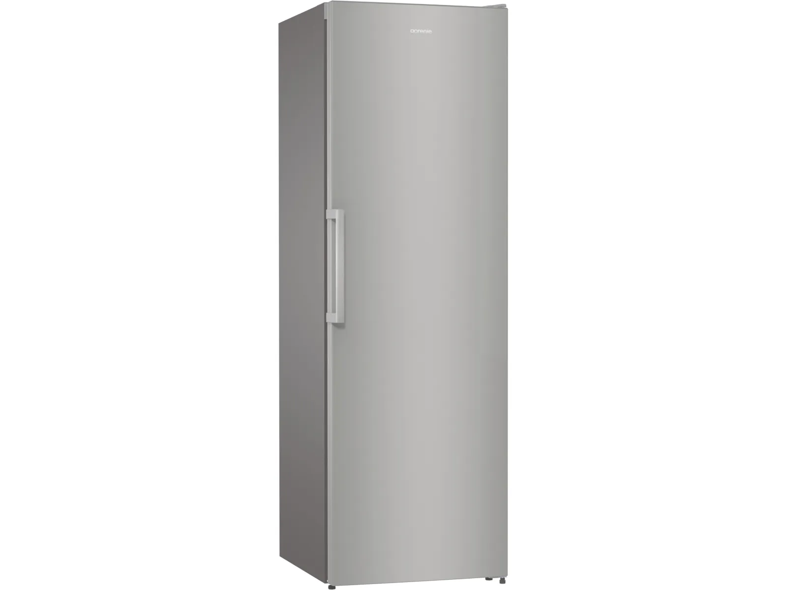 Gorenje Essential R619EES5 - Køleskab - niche - bredde: 60 cm - 398 liter - Klasse E - grå metal