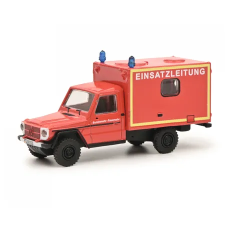 Schuco MB G Feuerwehr rot 1:87